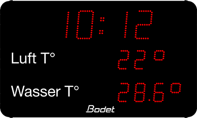 Aquastyle - Temperatur für 1 Becken