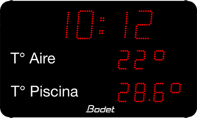 Aquastyle - temperatura para 1 piscina