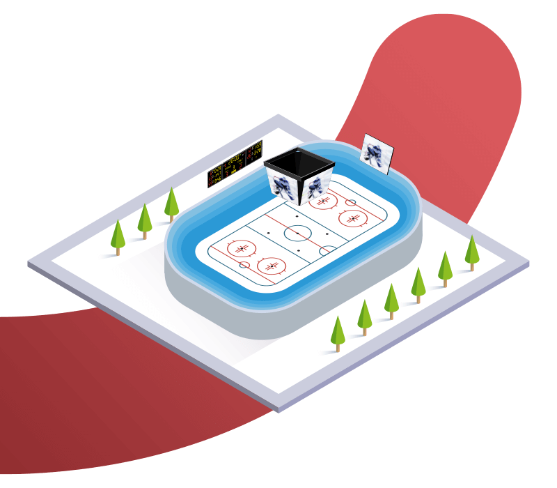 Infraestructura de la pista de hielo