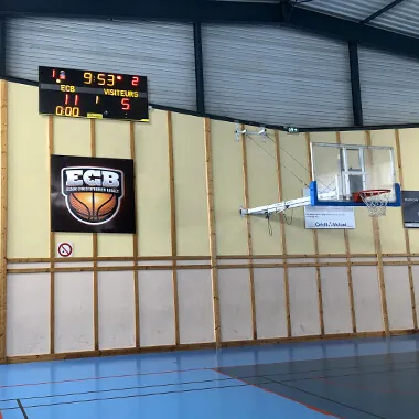 Le tableau de score 8T120, un design au service de la lisibilité