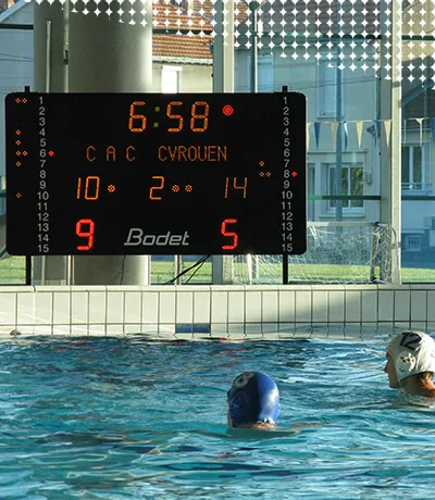 Les solutions d’affichage sportif pour les milieux humides ou extrêmes