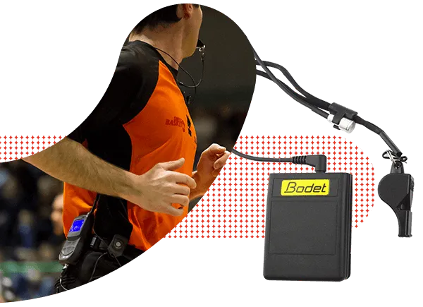 Easy to use and compatible with all approved basketball whistles