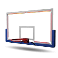 Yellow and red strip lights for times of possession and play