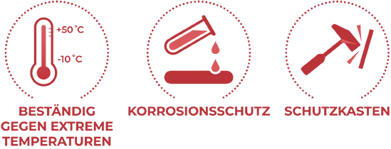 Die Sportanzeigetafel BTX6015 hält den Unbilden des Wetters stand.