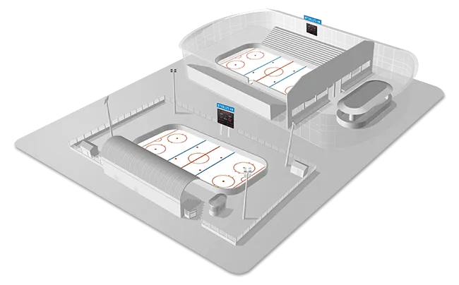The BTX6125-HK scoreboard is waterproof and cold-resistant