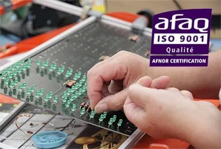 Bodet Sport, Qualität durch Zertifizierung nach ISO 9001