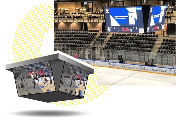 Une visibilité optimale avec le cube vidéo