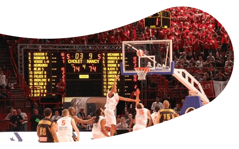 El marcador de los grandes campeonatos de baloncesto