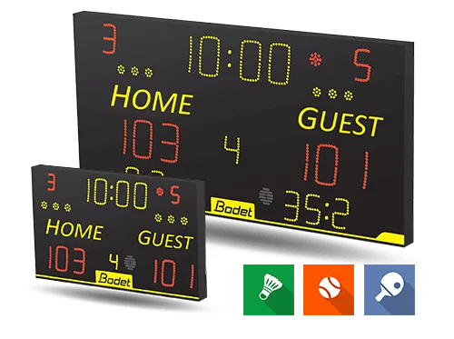 Scoreboards 8015 and 8T120