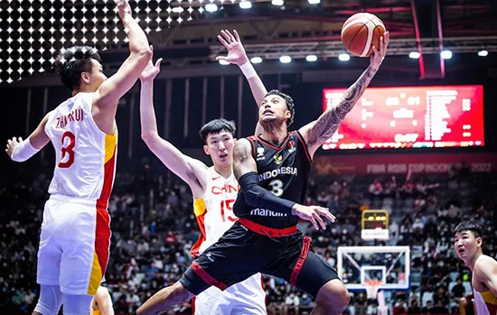 Affichage sportif dédié au basketball