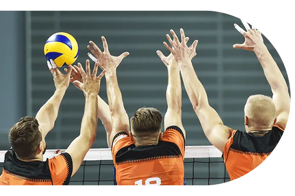 Affichage sportif dédié au handball et volleyball