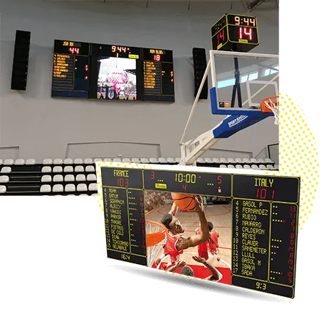 les tableaux de score avec vidéo