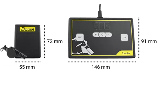 Sifflet Électronique 3 Tons - 120 DB, Pour Arbitres, Entraîneurs, Sport, Survie (Piles Incluses) - 9